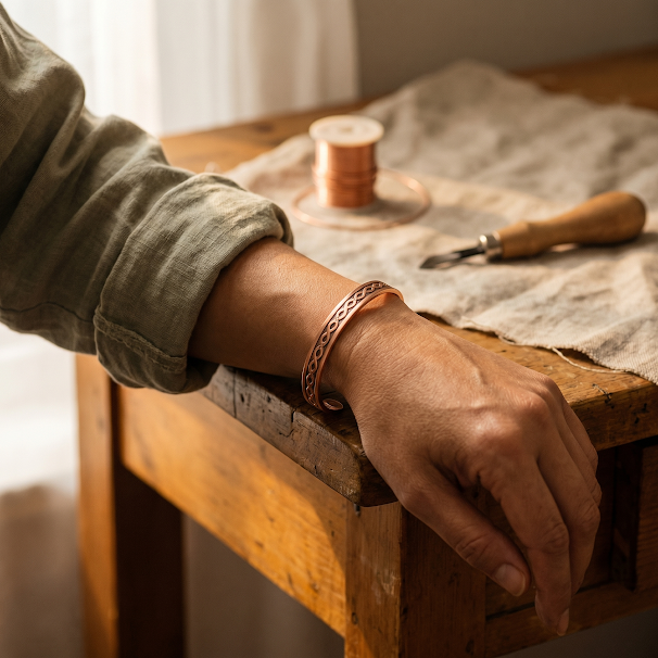 Parker's Current Copper Bracelet
