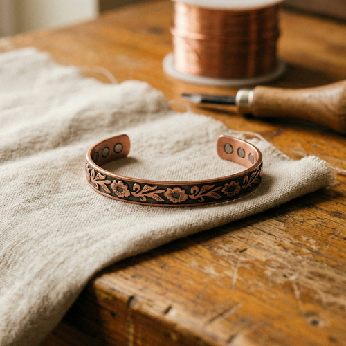 Parker's Vine Copper Bracelet