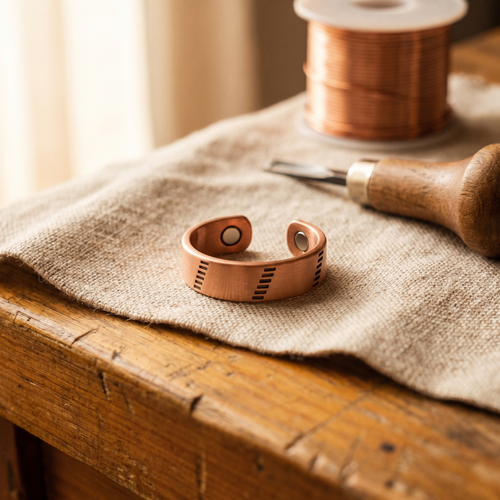 Rose's Hearth Copper Ring
