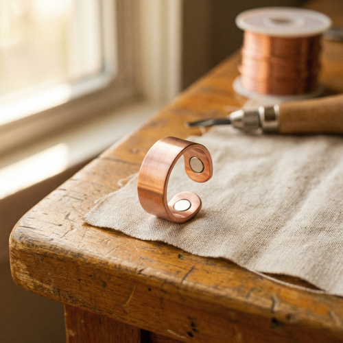 Rose's Weld Copper Ring