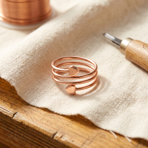 Rose's Haven Copper Ring