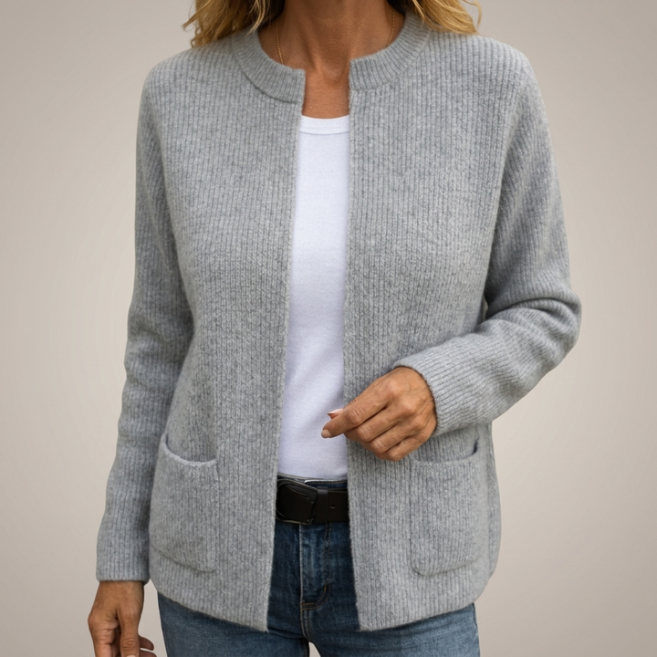 Maeve | Cosy Zip-Up Cardigan