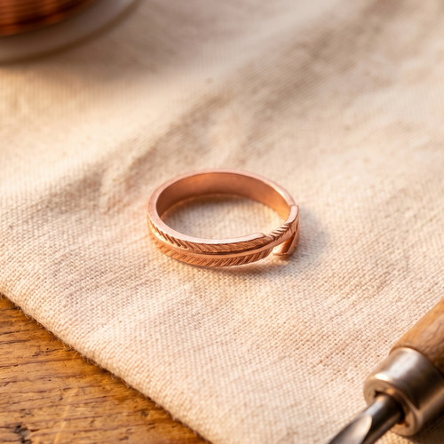 Rose's Root Copper Ring