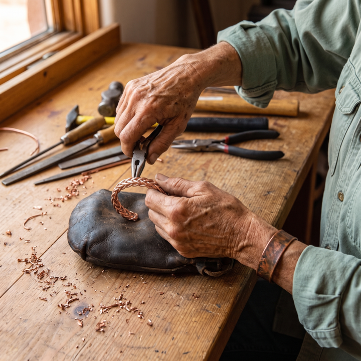 Parker's Bramble Copper Bracelet