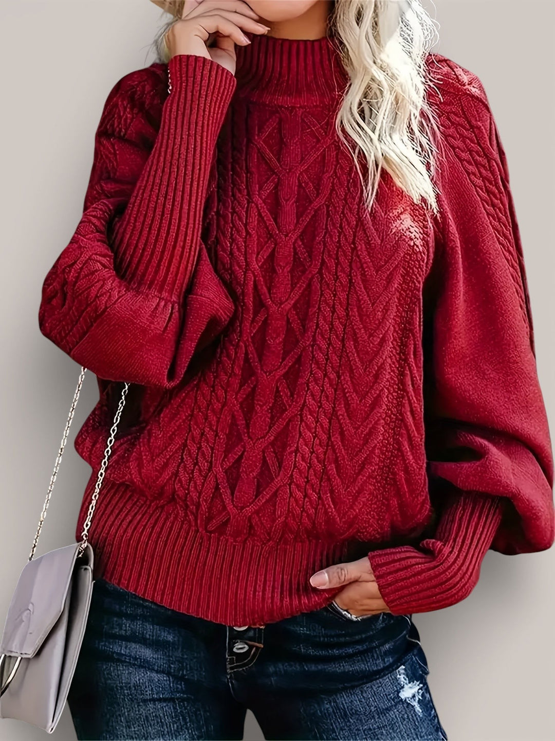 Cécile | Pull tricot décontracté
