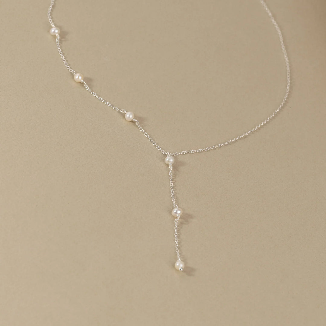 Vintage Pendant Pearls Necklace