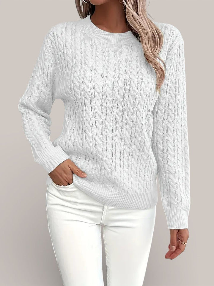 Camille | Pull à torsades classique