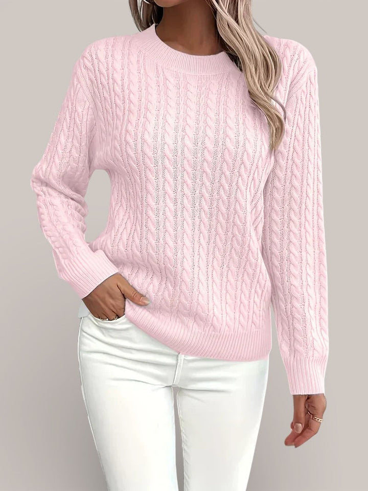 Camille | Pull à torsades classique