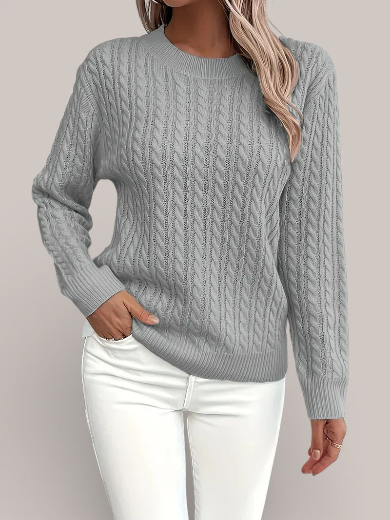 Camille | Pull à torsades classique