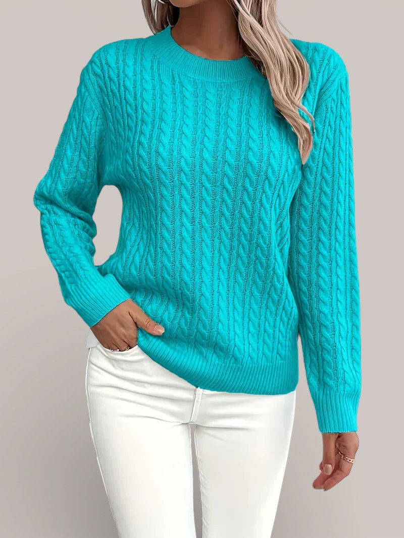 Camille | Pull à torsades classique