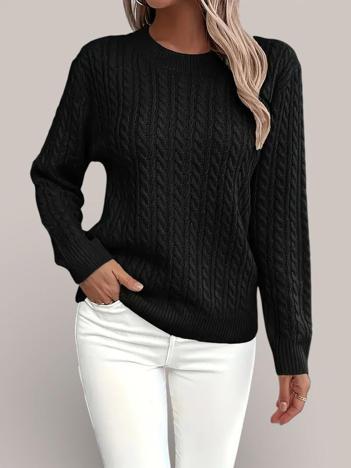 Camille | Pull à torsades classique