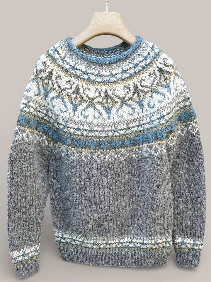 Astrid | Pull nordique élégance