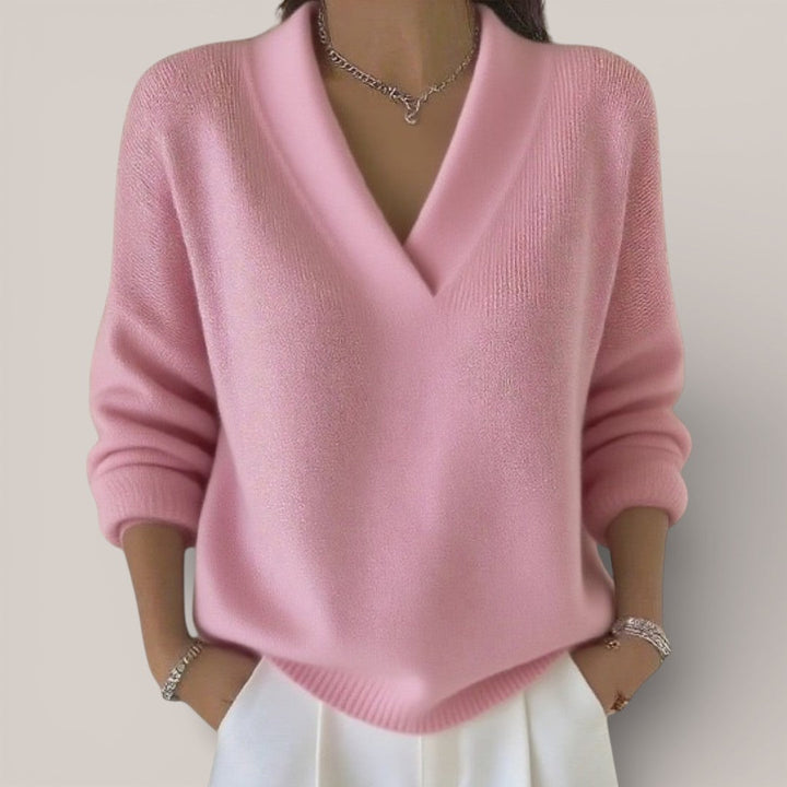 Vivienne | Pull élégant en maille soft