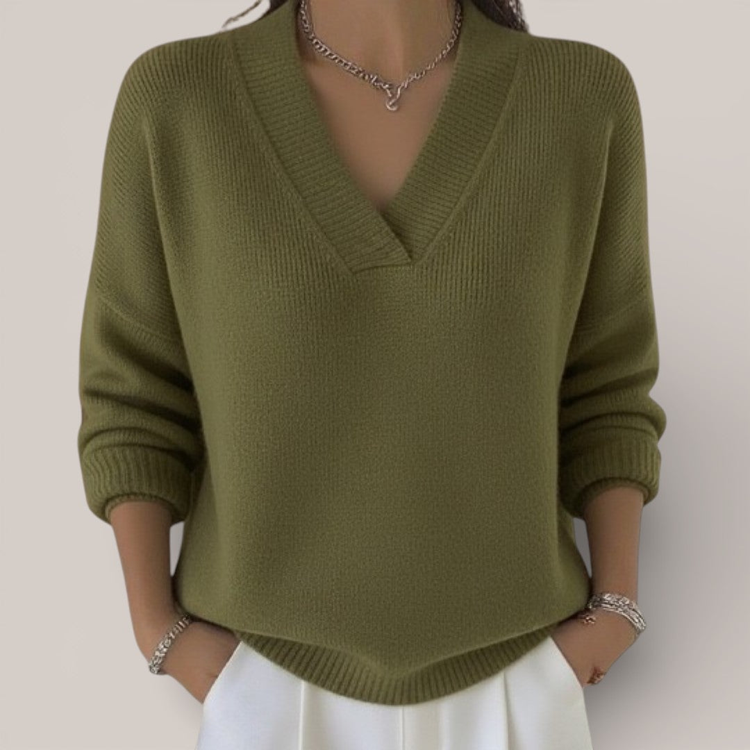 Vivienne | Pull élégant en maille soft