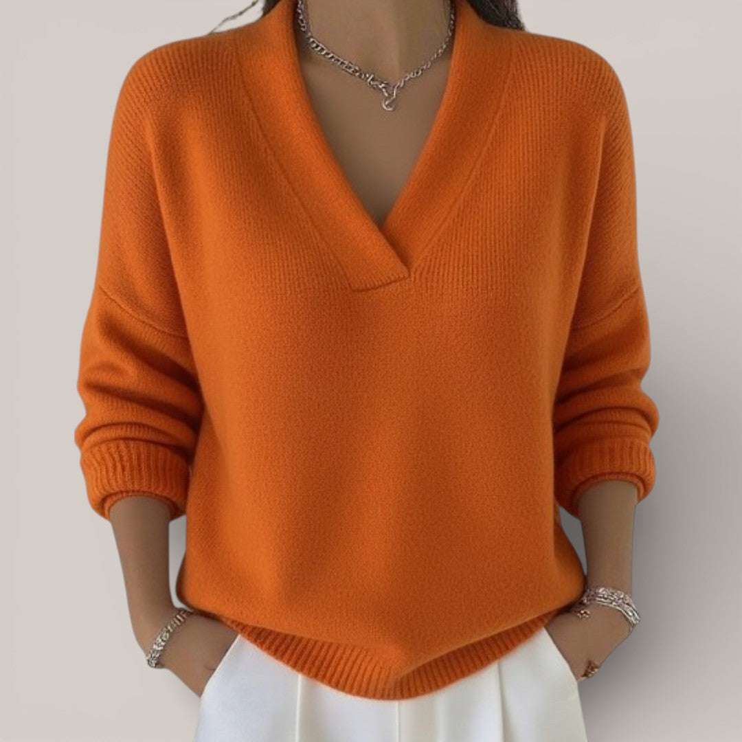 Vivienne | Pull élégant en maille soft