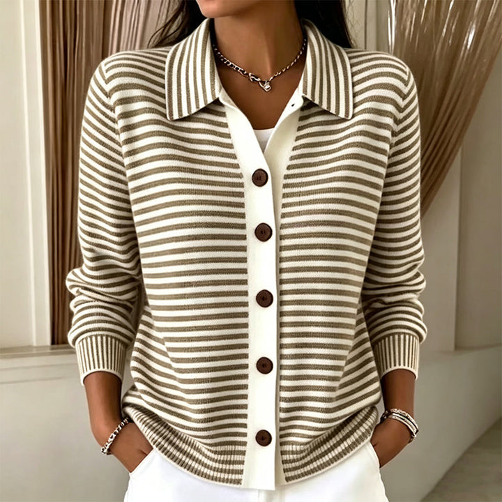 Wren™ | Striped Knit Cardigan