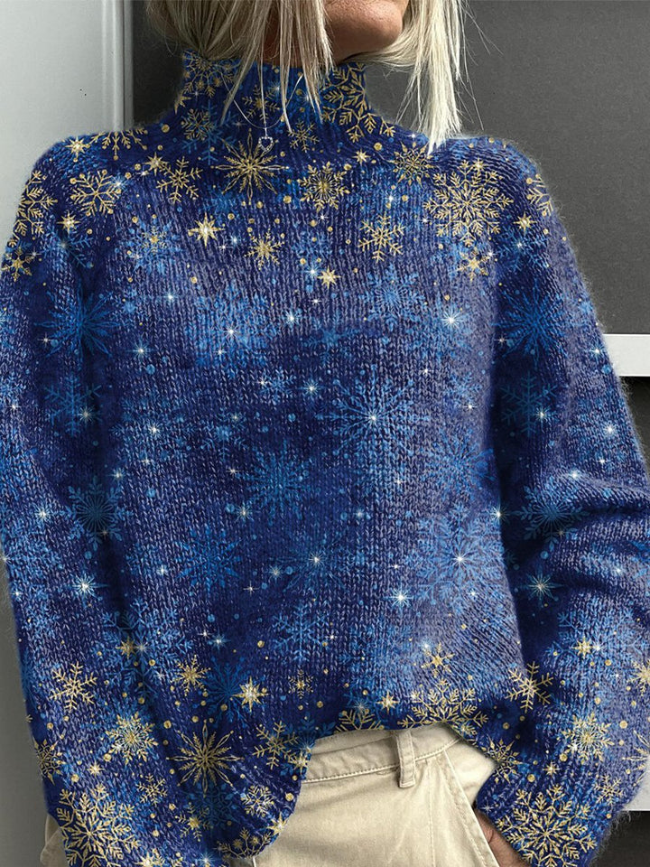 Noëlle | Pull col roulé coloré